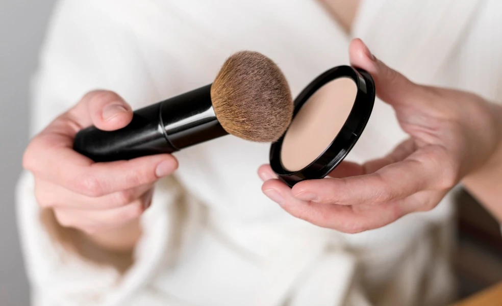 chyby pri používaní púdru