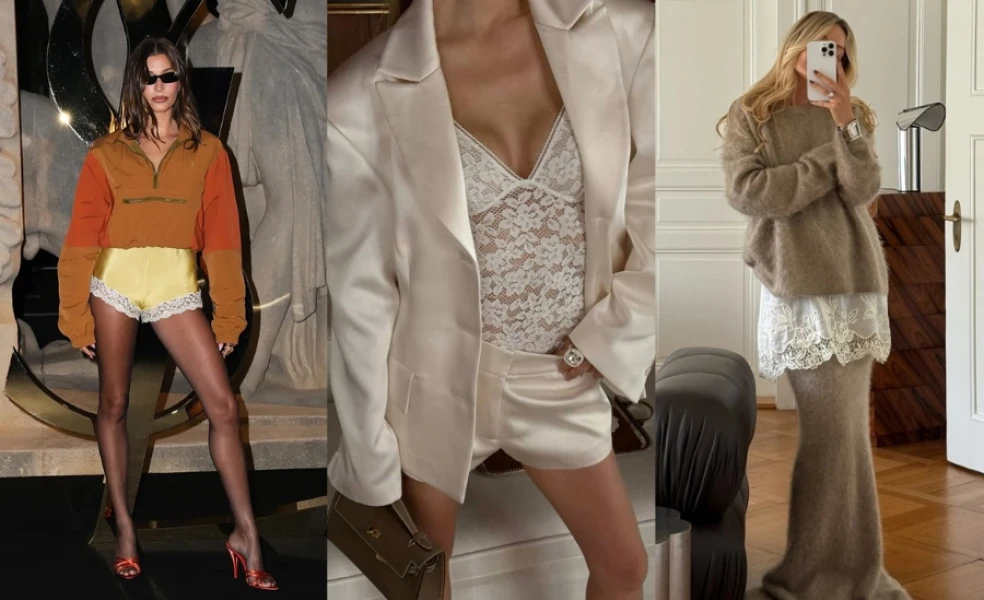 ako nosiť negližé