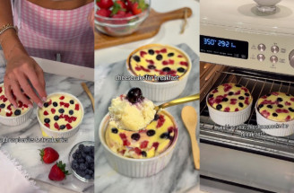 Raňajkový cheesecake s vysokým obsahom bielkovín – zasýti na celé dopoludnie