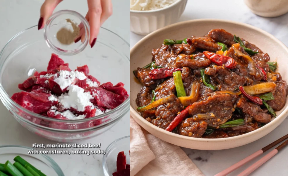 mongolian beef recept