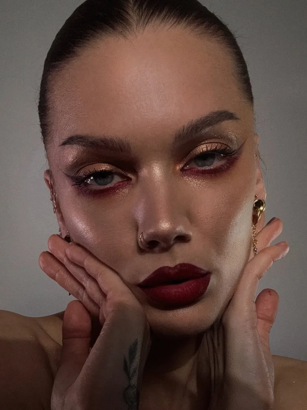 make-up na Valentína