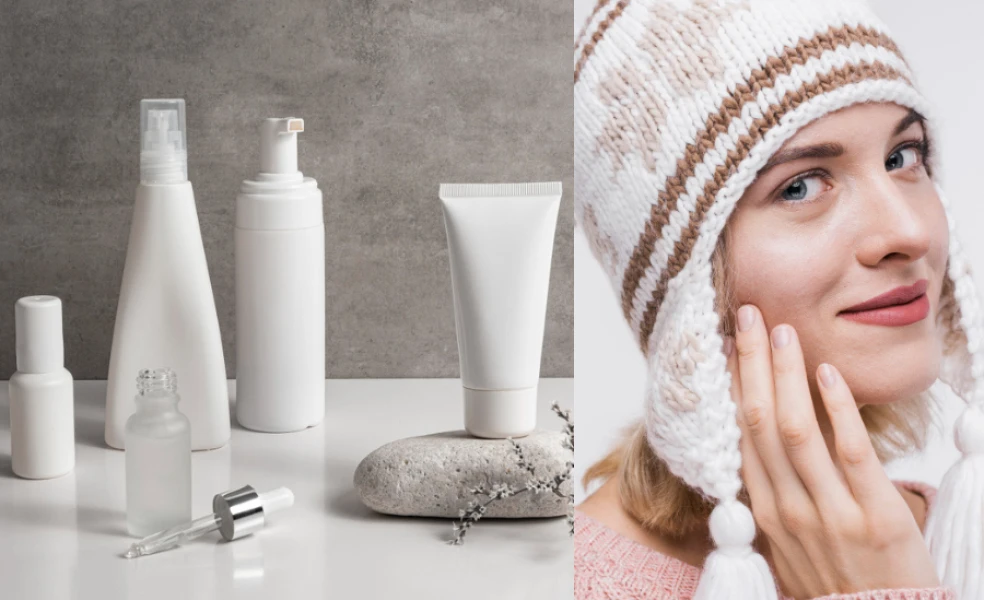 zložky vysušujúce pleť v zime