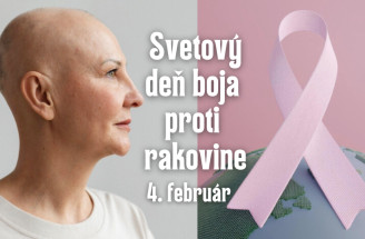 Dnes je Svetový deň boja proti rakovine – 4. február šíri povedomie o podpore a prevencii