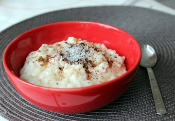 Recept: Ryžová kaša bez cukru s kokosovým mliekom