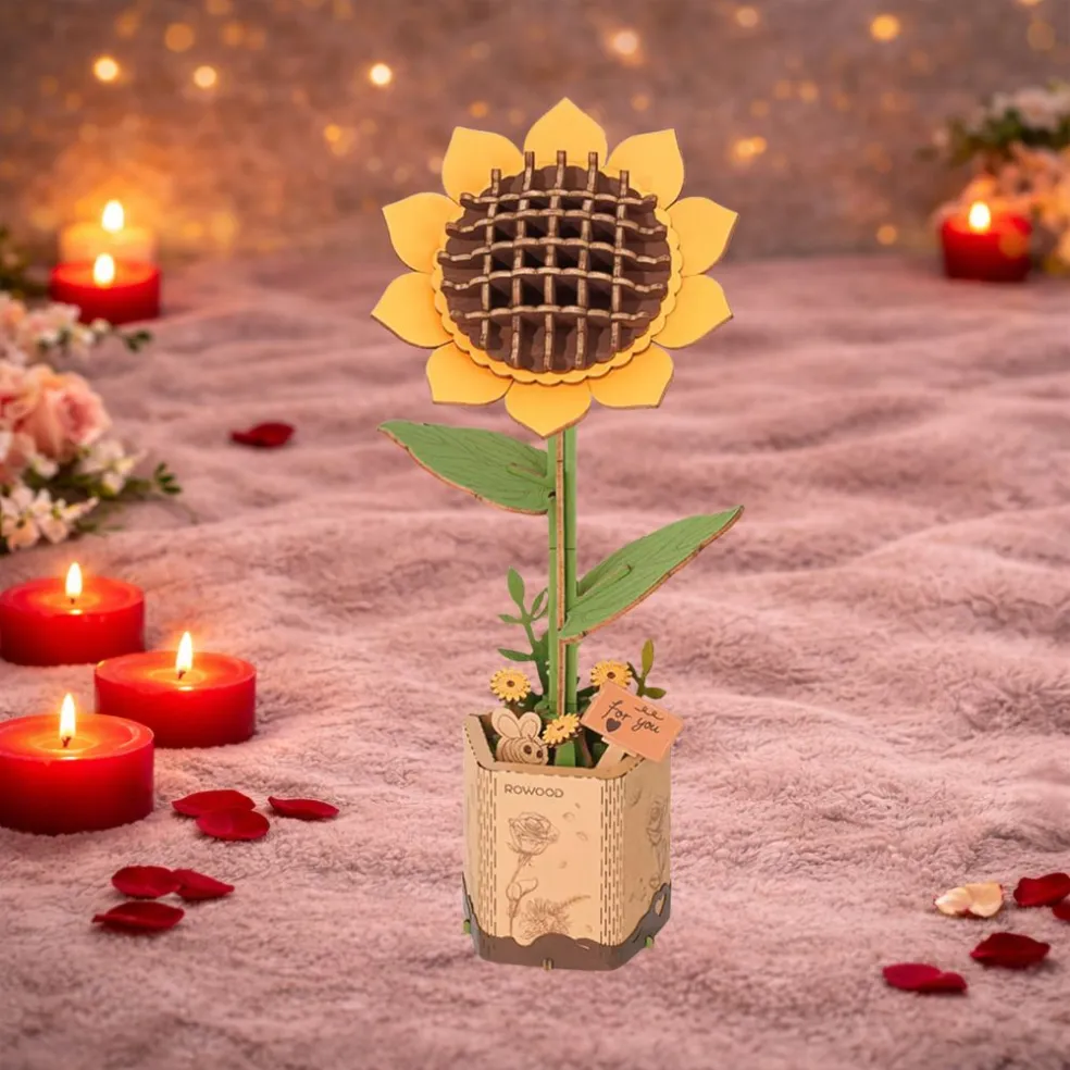 DIY stavebnica Kvet – Slnečnica