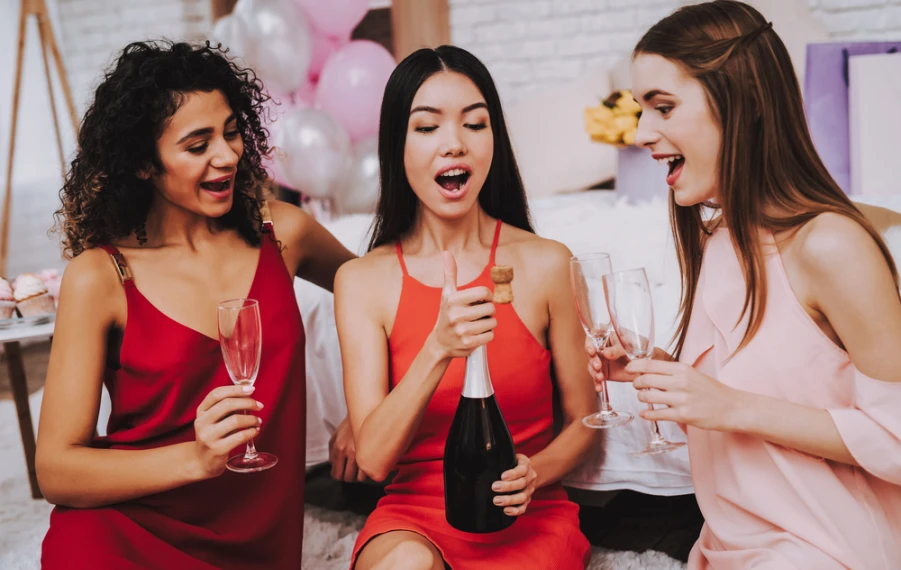 Valentín s kamarátmi