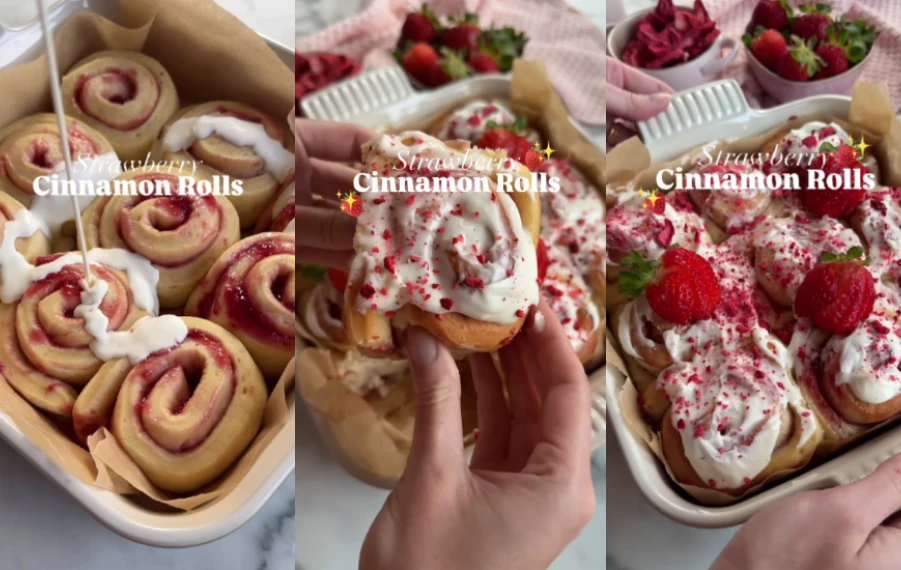 jahodové osie hniezda