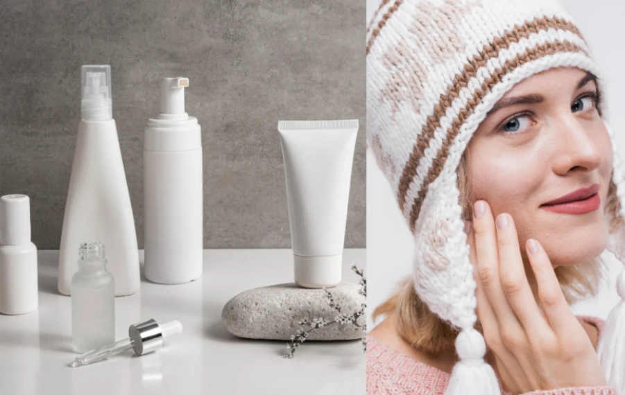 zložky vysušujúce pleť v zime