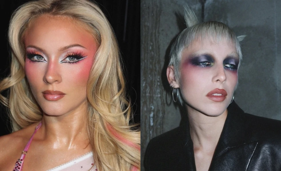 maximalistický make-up 2026