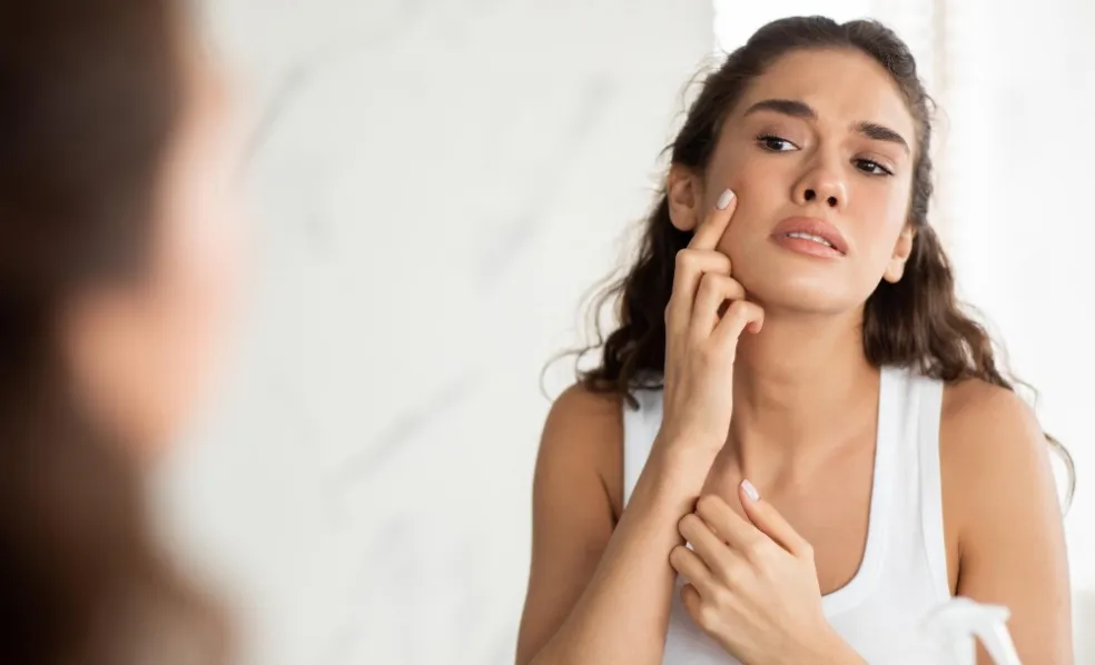 oslabená kožná bariéra