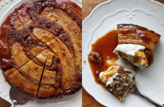 Miso v dezerte? Vyskúšajte obrátený banánový koláč, ktorý mení pravidlá pečenia