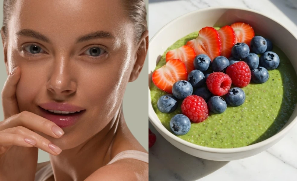 čo jesť pre žiarivú pleť