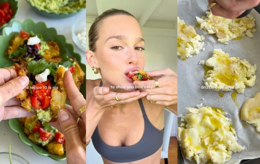 vegánske zemiakové tacos