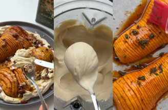 Hasselback tekvica s tofu & fazuľovou ricottou: Jednoduchý vegánsky recept, ktorý ohúri!