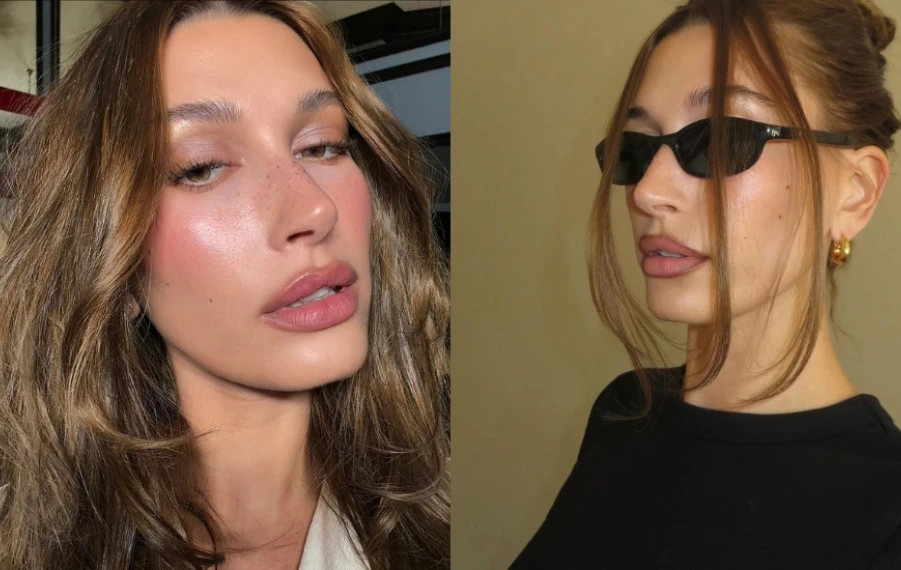 Hailey bieber nude lips