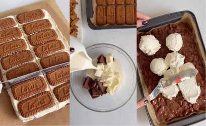 Recept na nepečené Lotus rezy – vyskúšaj tento dokonalý karamelovo-čokoládový dezert