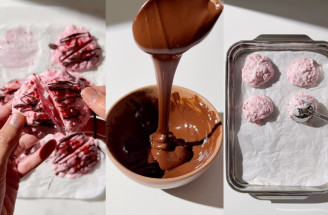 Mrazený jogurtový snack s malinami: Vysokoproteínová desiata hotová za 5 minút!