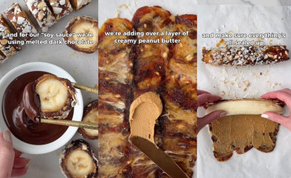 Banánové sushi s medjool datľami: Sladké, zdravé a virálne!