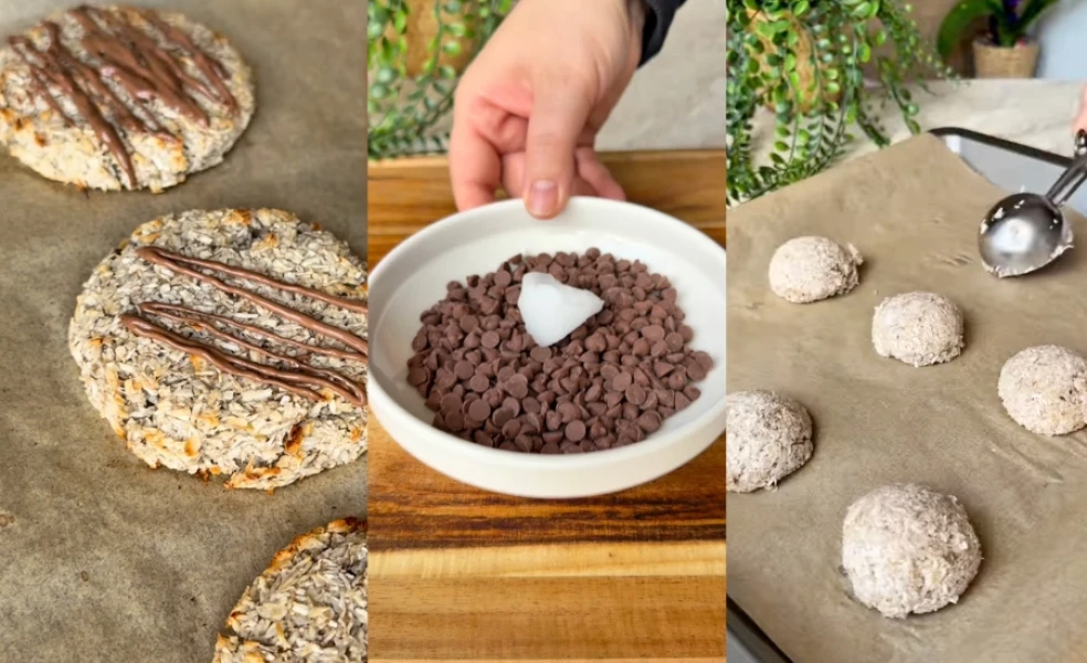 banánovo-kokosové sušienky