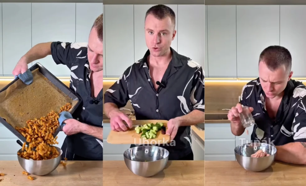 cestovinový šalát s tuniakom