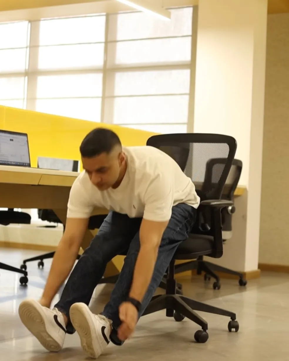 strečing v kancelárii