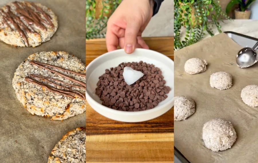 banánovo-kokosové sušienky