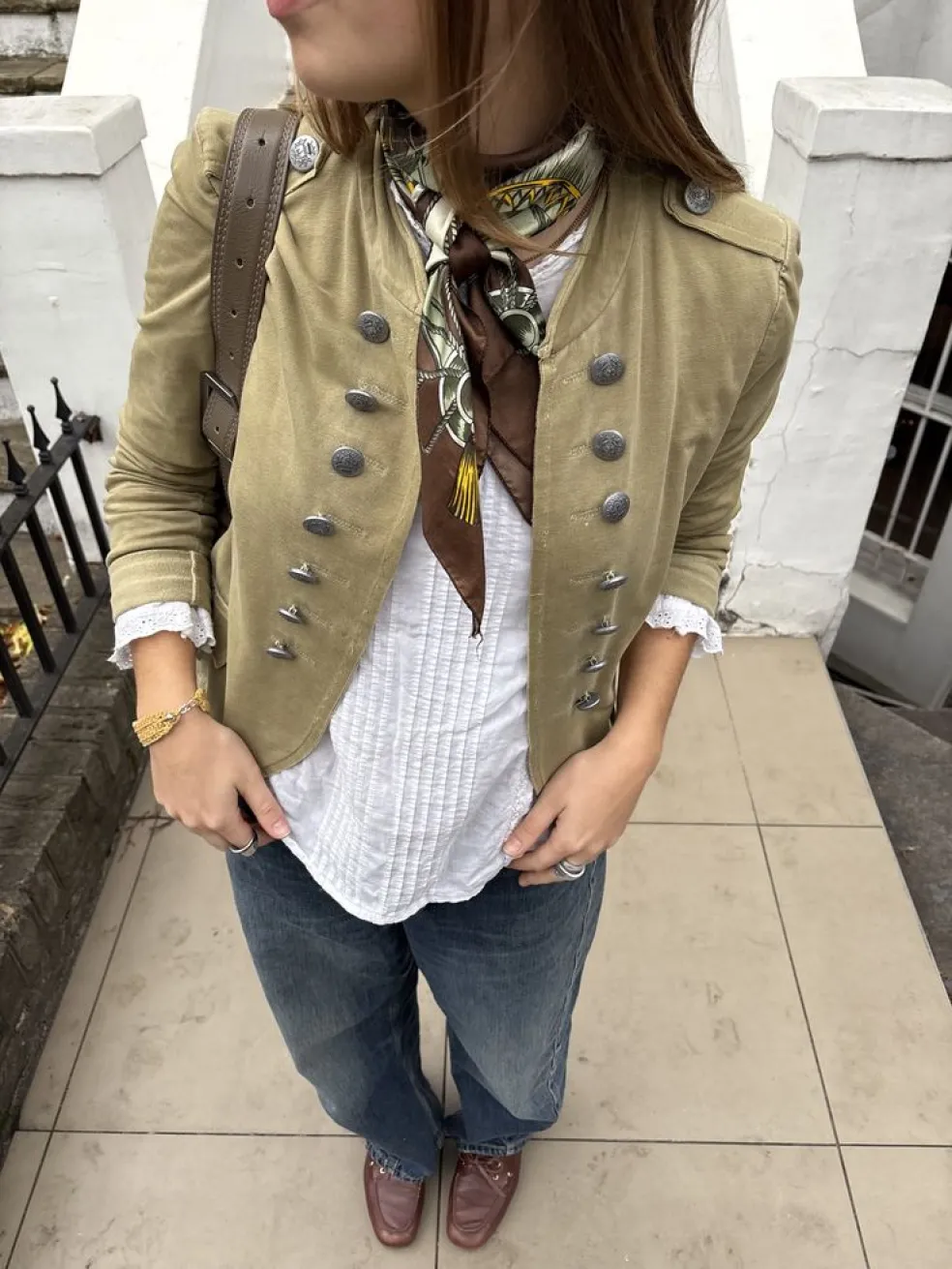 dámsky vojenský štýl