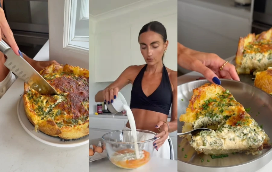 zemiakový quiche recept