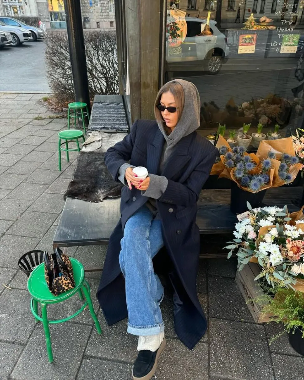 dámsky oversize kabát