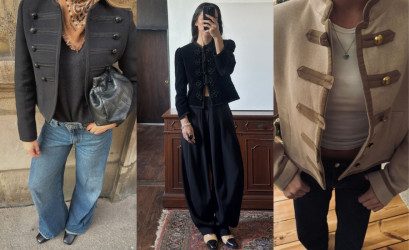 Vojenská bundička v štýle Napoleona: Trend 2026, ktorý ovládol módu