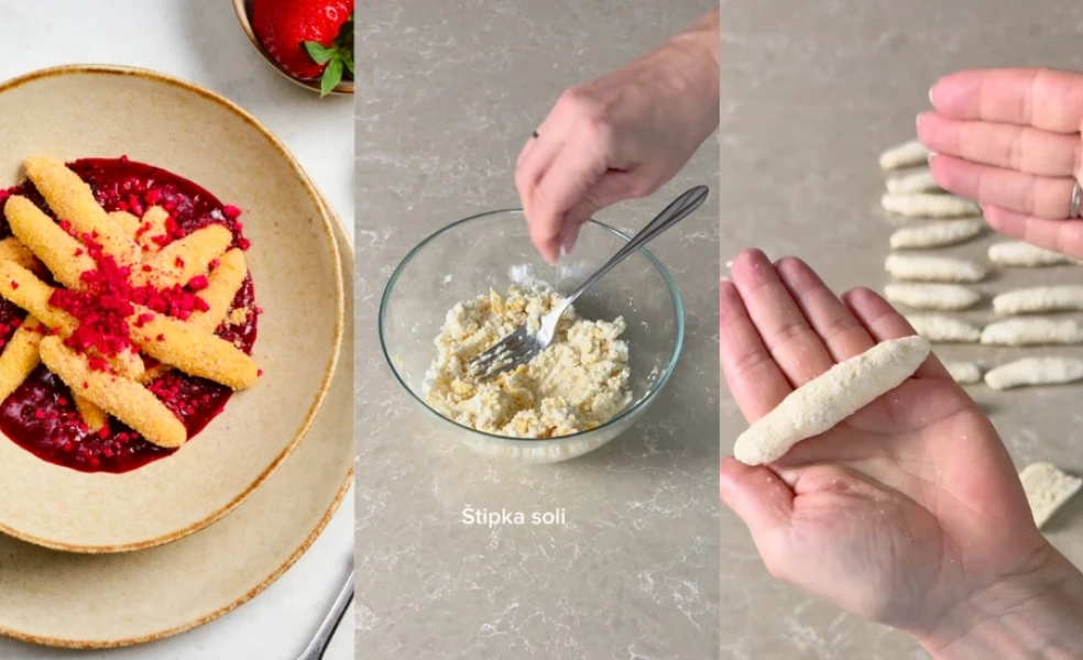 tvarohove sulance recept rychly dezert sladke jedlo z tvarohu