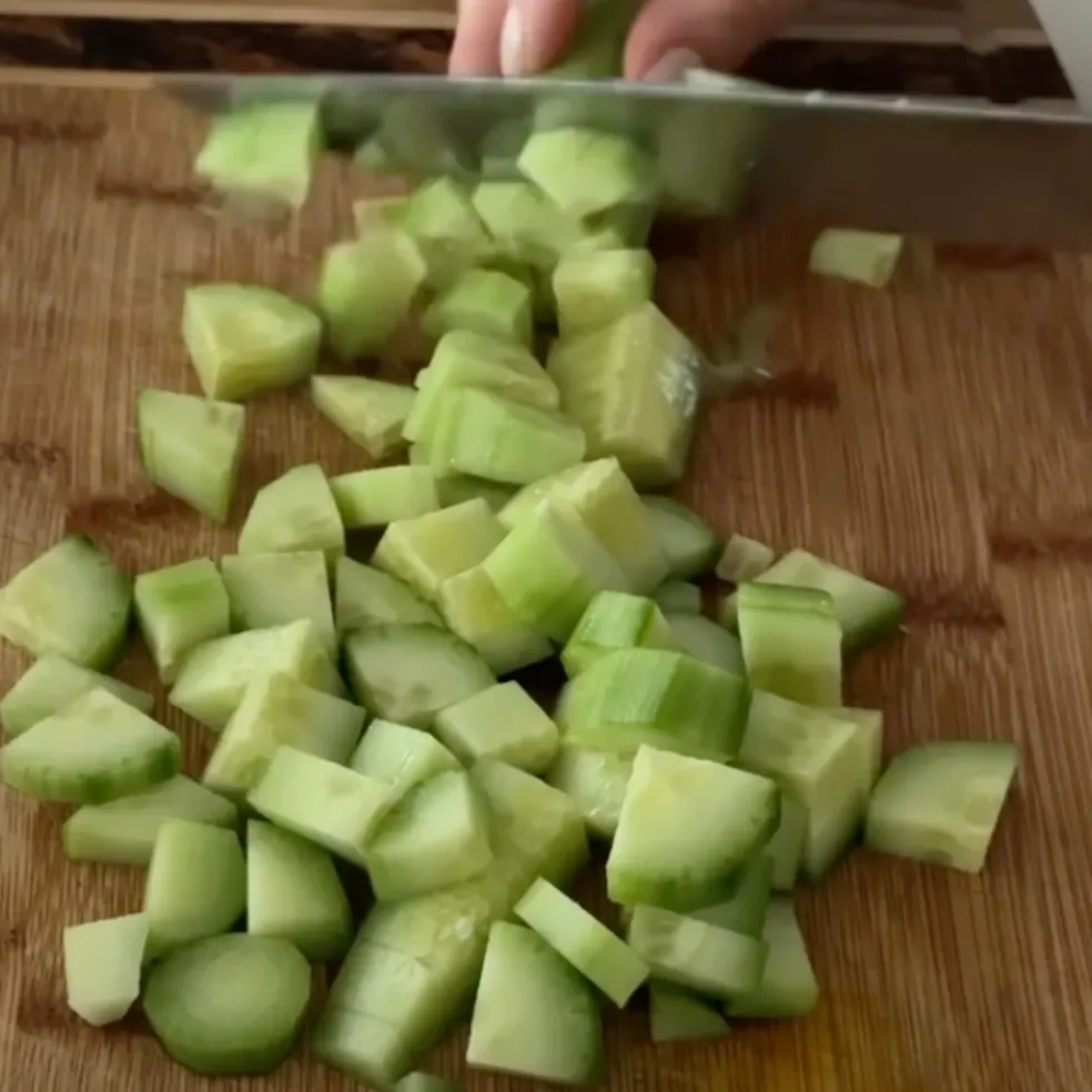 rýchly šalát bez mäsa