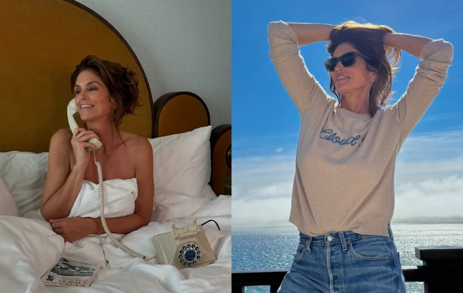 cindy crawford ranná rutina co robi rano celebrity morning routine