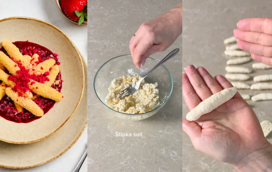 tvarohove sulance recept rychly dezert sladke jedlo z tvarohu