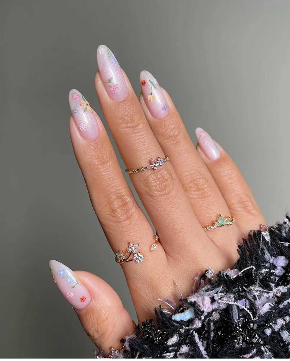 jarná manikúra trendy