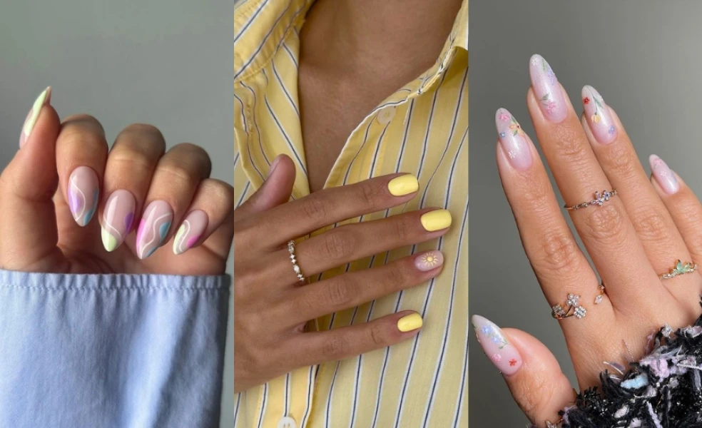 jarné nechty 2026 trendy farby dizajny manikúra