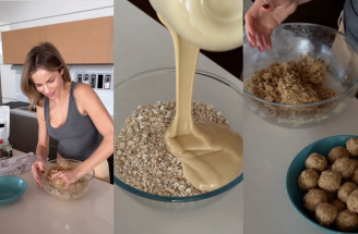 Zabudnite na čokoládu a vyskúšajte famózne proteínové guličky, ktoré jedáva Ivana Gáborík