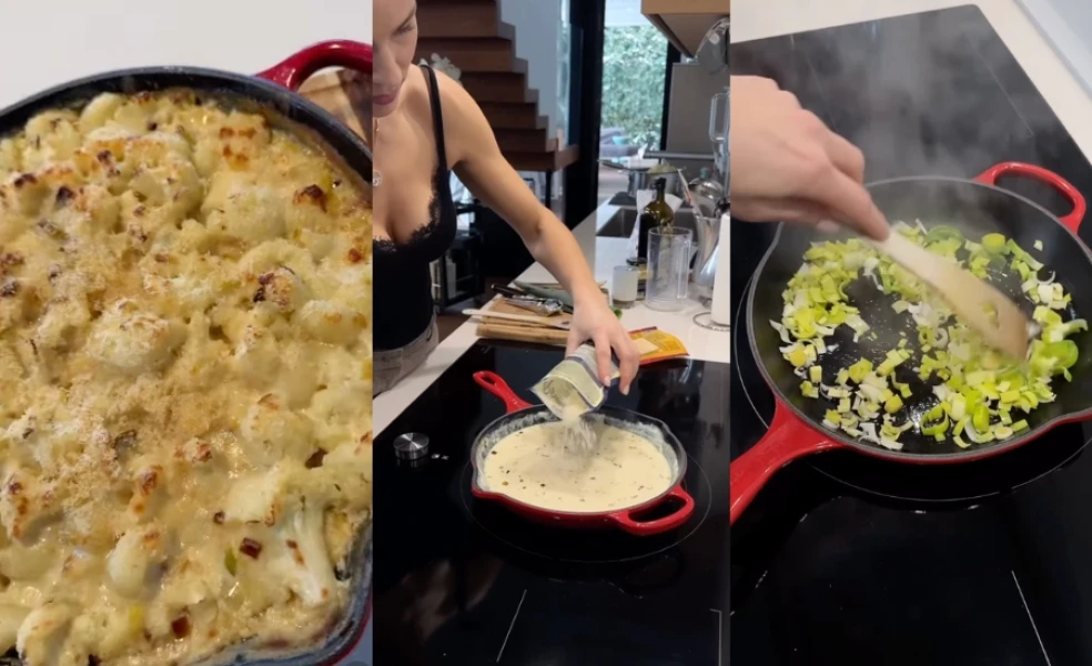 krémové gnocchi s karfiolom jednoduchý recept