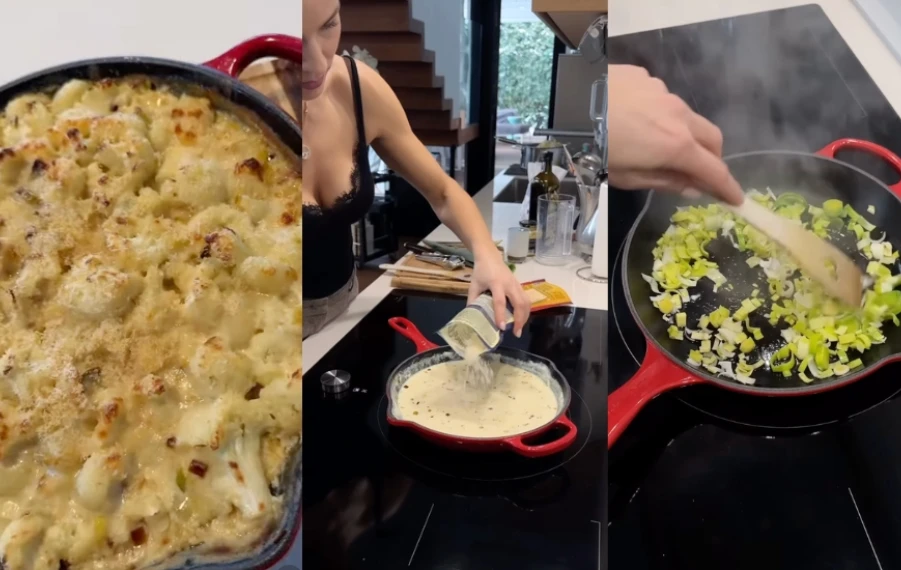 krémové gnocchi s karfiolom jednoduchý recept