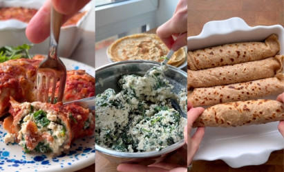 Zapekané palacinky so špenátom: Zabudnite na sladké verzie