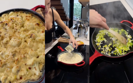 krémové gnocchi s karfiolom jednoduchý recept
