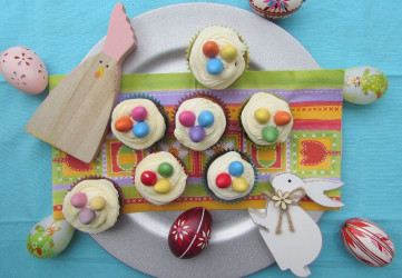Ochutnaj tieto veľkonočné cupcakes! Pohladia oči i maškrtný jazýček