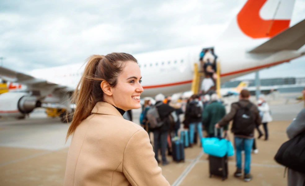 čo nerobiť počas letu lietadlom