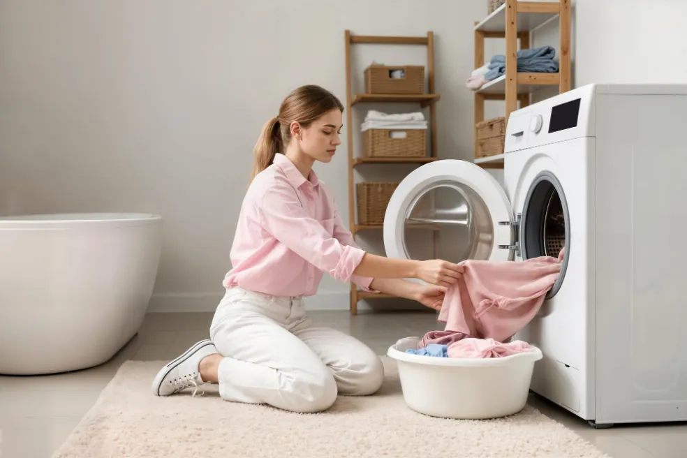 ako vyčistiť práčku