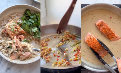 Zabudnite na nudné večere: Krémový losos v kokosovom mlieku, ktorý si zamilujete