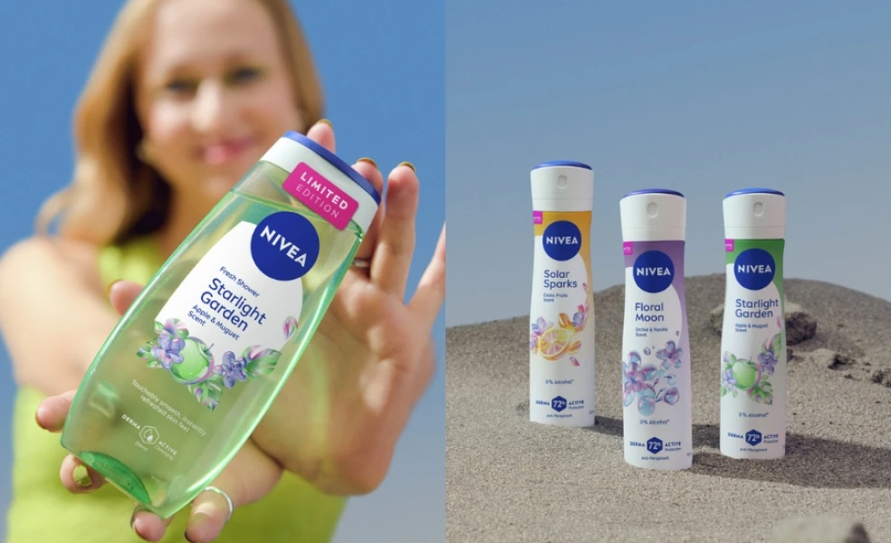 NIVEA sprchové gely a antiperspiranty