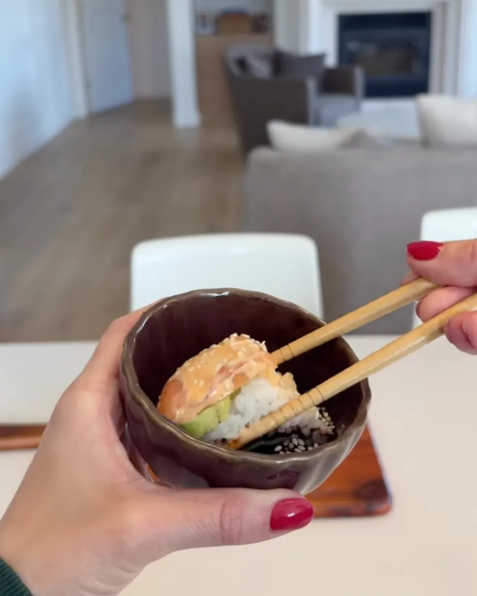 sushi bez bambusovej podložky