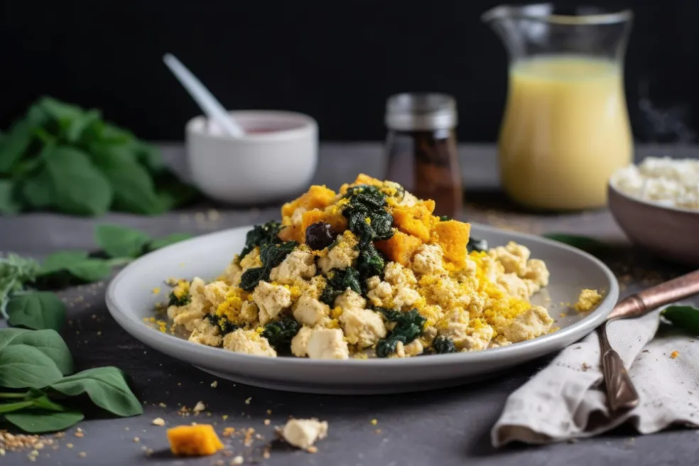 vegan tofu scramble