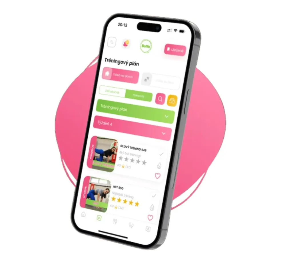 Schudni s DaVe aplikácia