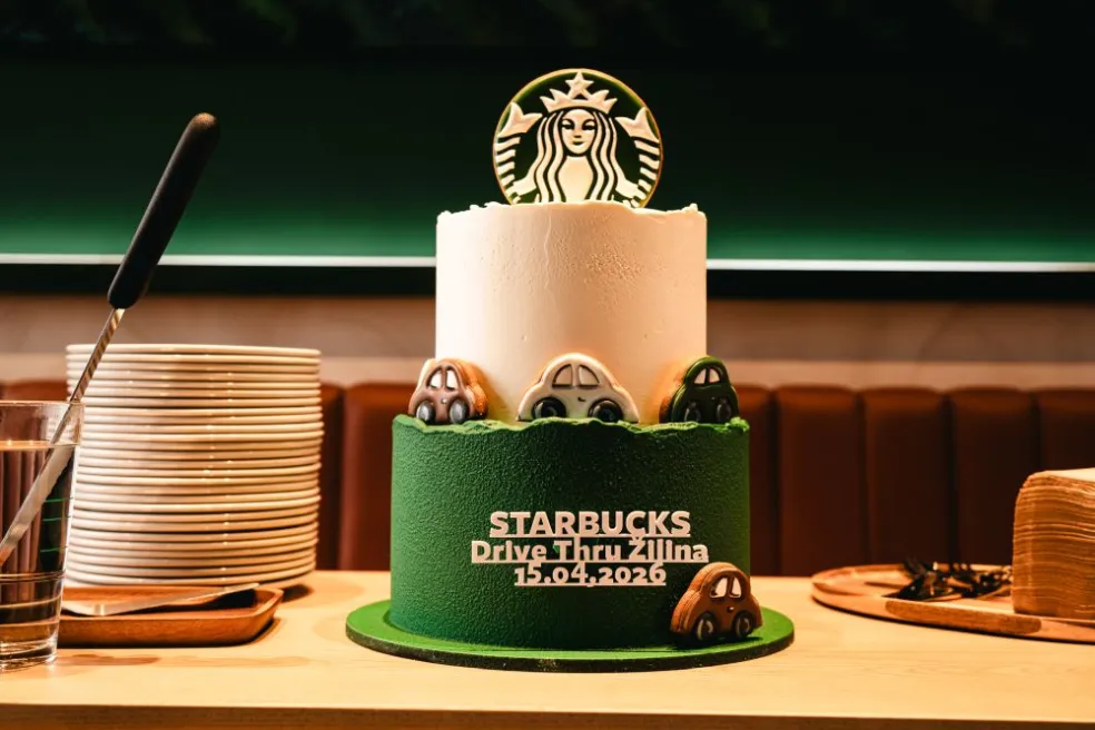 opening Starbucks Žilina